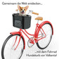 VALKENTAL HONDEN FIETSMAND met hond in de mand