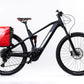 AEROE PANNIER RECEIVER GEMONTEERD MET EEN FIETSTAS