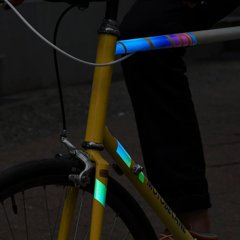 REFLECTIVE BERLIN stickers large A4 - diy fietsstickers