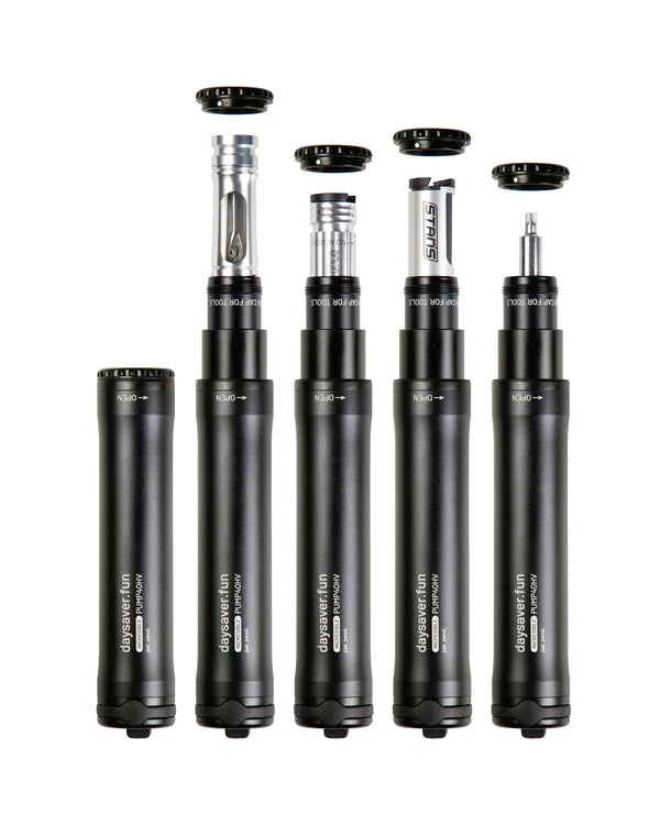 DAYSAVER Incredible Pump met alle voorbeelden gereedschap
