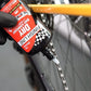 FINISH LINE drivetrain kit drylube op de ketting smeren