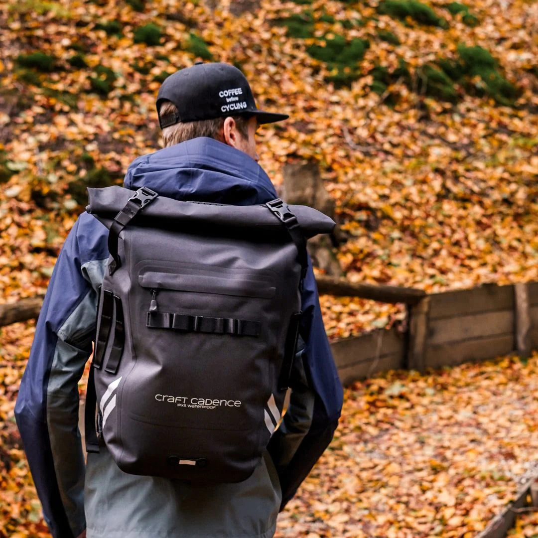 CRAFT CADENCE rugzak 30L - gedragen op de rug