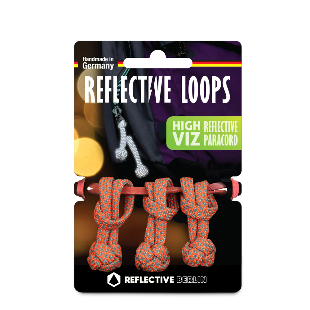 REFLECTIVE BERLIN loops - reflektierende Reißverschluss-Zipper