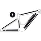 AMS Honeycomb Frame Guard E-Bike alle onderdelen op het frame