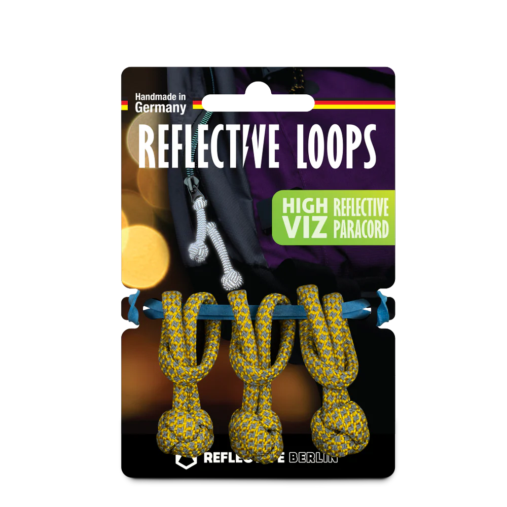 REFLECTIVE BERLIN loops - reflektierende Reißverschluss-Zipper