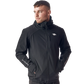 Zwart VALKENTAL Vertex sportjack met reflecterende details voor outdoor activiteiten