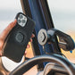 Quad Lock Wireless Charging Head - geplaatst op de zuignap