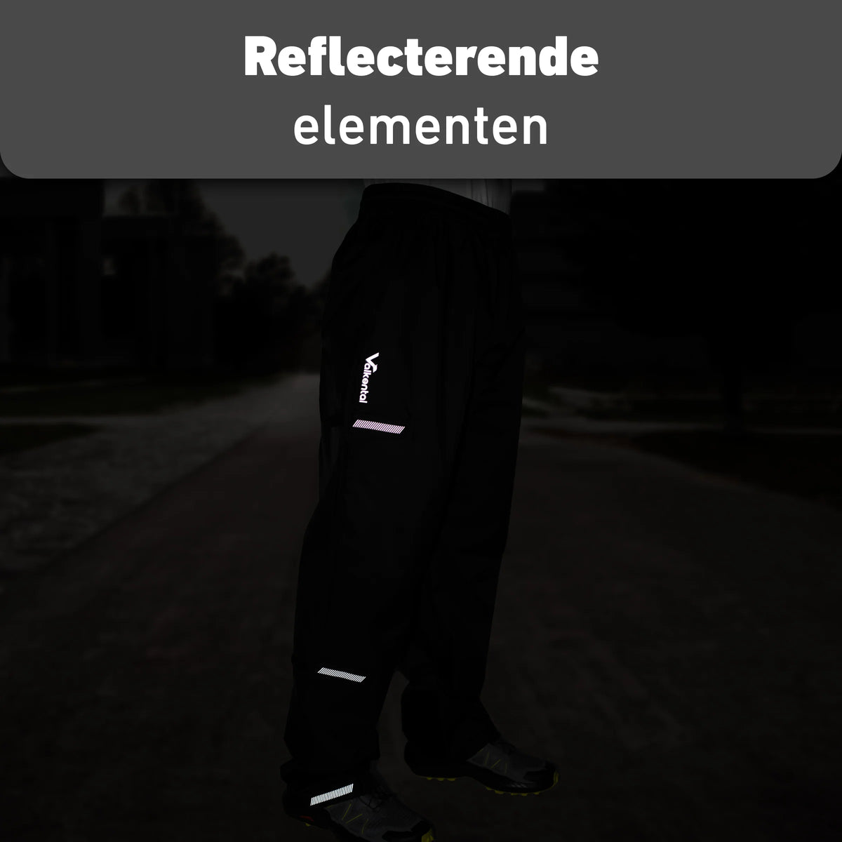 VALKENTAL REGENBROEK reflecterende stukken