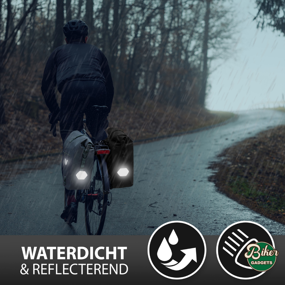 VALKENTAL Bike Bag Urban grote refectoren en waterdicht