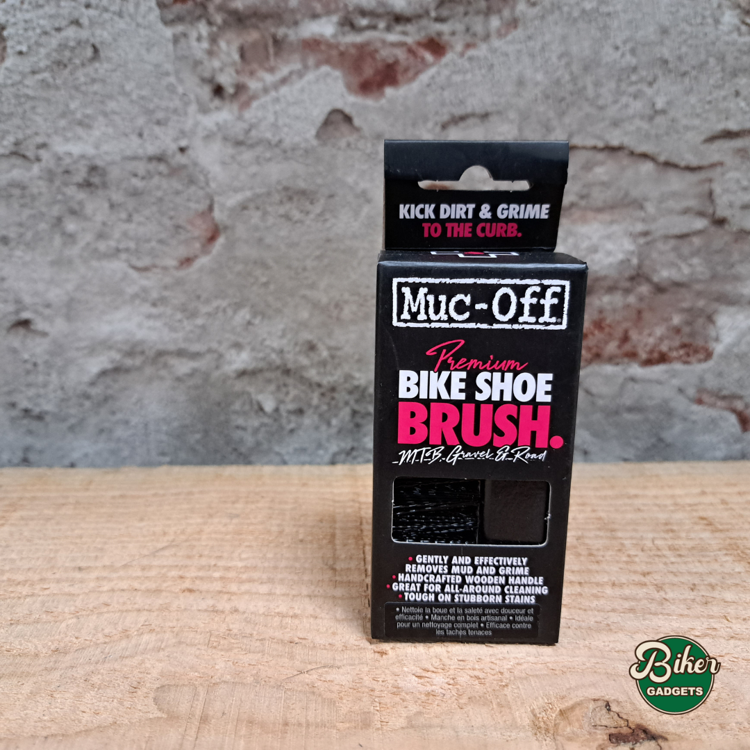MUC-OFF bike shoe brush - in de verpakking