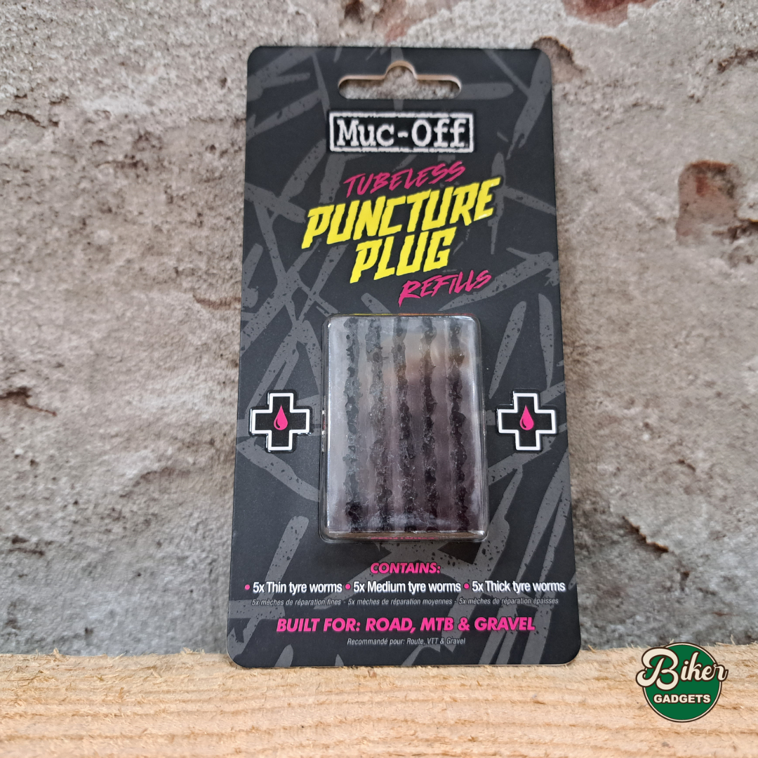 Muc-Off Tubeless Puncture Plug Navulling 10 pluggen - in de winkel