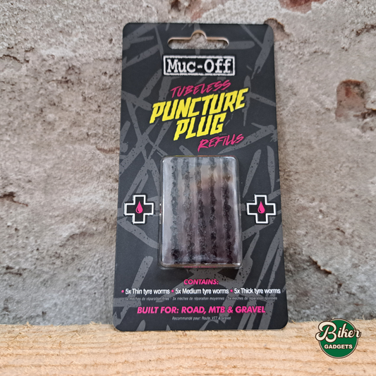 Muc-Off Tubeless Puncture Plug Navulling 10 pluggen - in de winkel