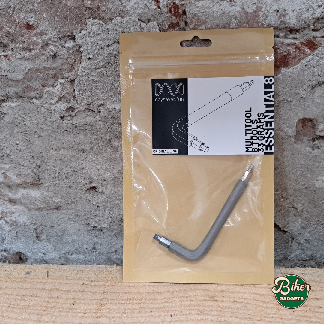 DAYSAVER essential8 - lichte fiets multitool 33 gram