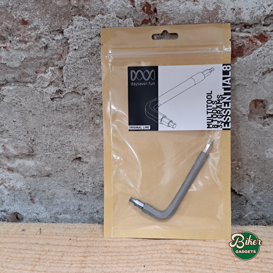 DAYSAVER essential8 - lichte fiets multitool 33 gram