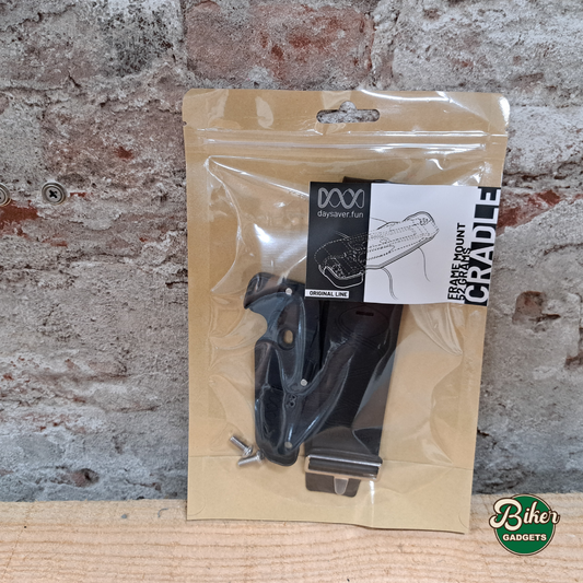 DAYSAVER cradle frame mount in de verpakking
