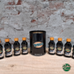 NOZEM OIL Oliedrum Spaarpot - Met 8 shotjes uit de verpakking