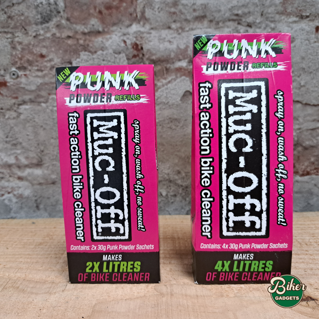 Muc-Off Punk Powder Cleaner 2 en 4-pack – plastic-vrije fiets- en motorreiniger