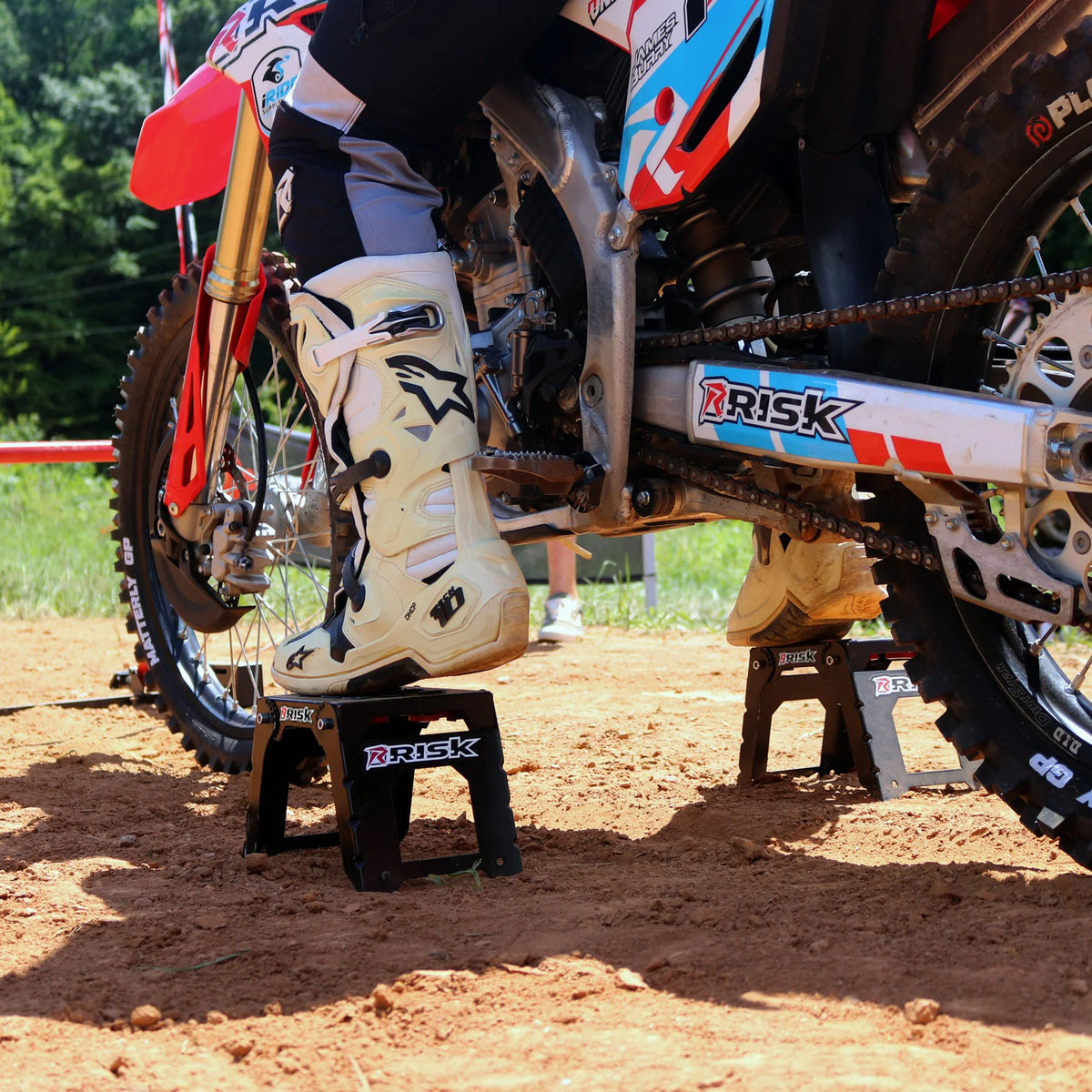 RISK RACING adjustable starting blocks - diverse hoogtes