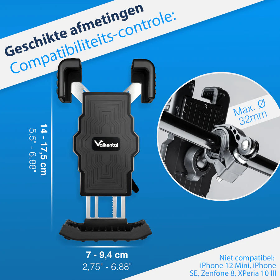 VALKENTAL PHONEFIX afmetingen