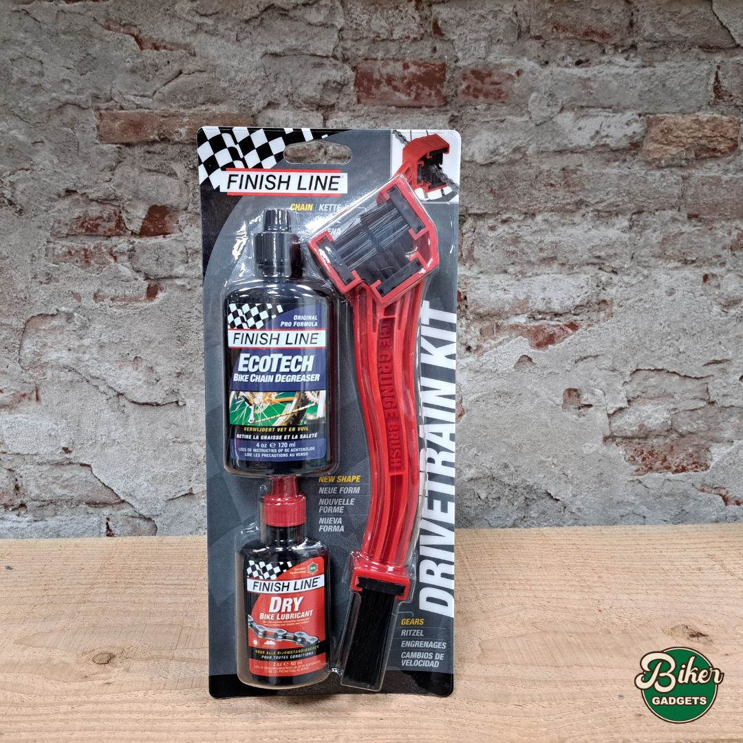 FINISH LINE drivetrain kit IN DE VERPAKKING
