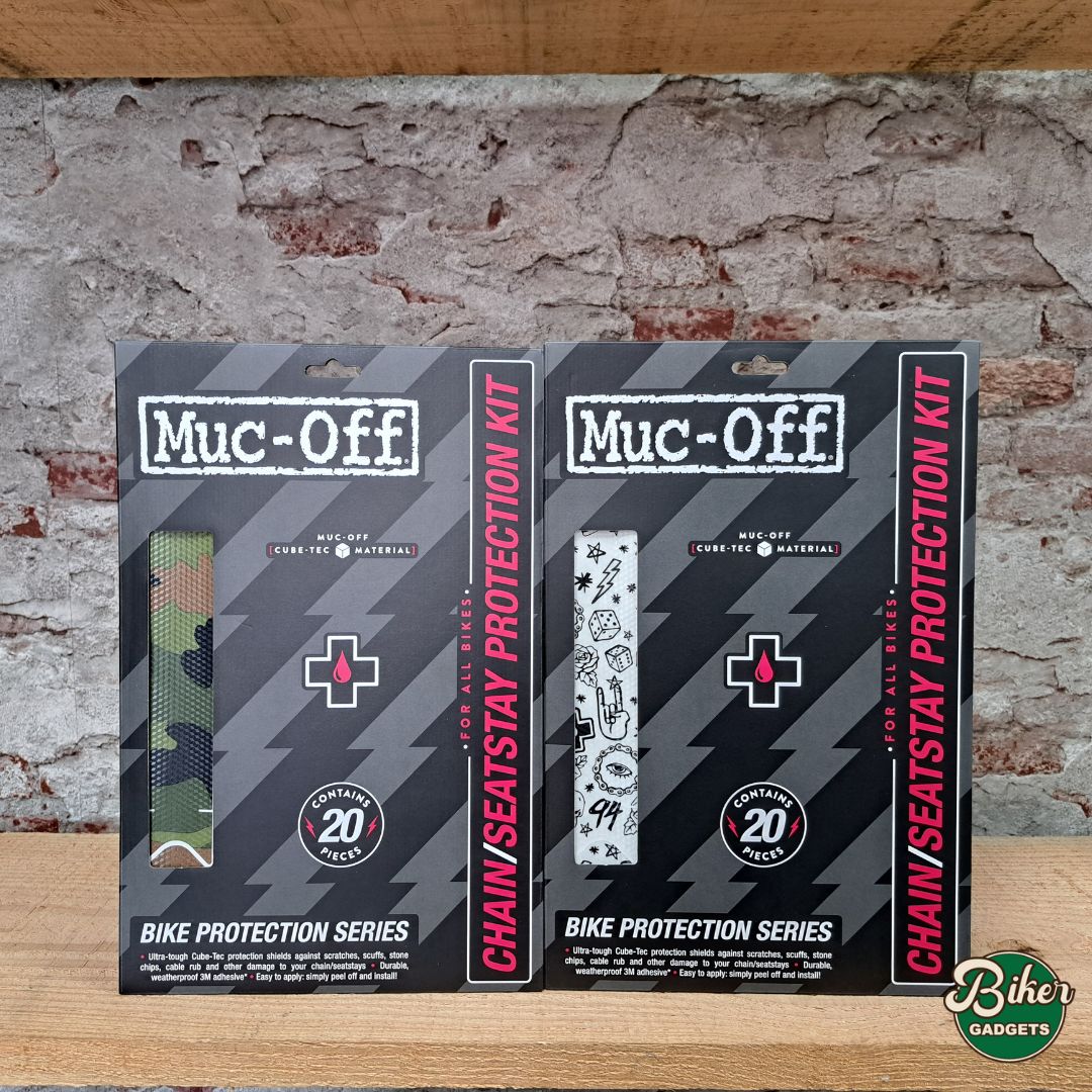 MUC-OFF chainstay/seatstay protection kit - CAMO EN PUNK IN DE WINKEL