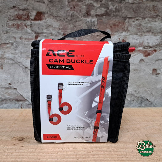ACEBIKES Cam Buckle Essential 2-Pack in de verpakking