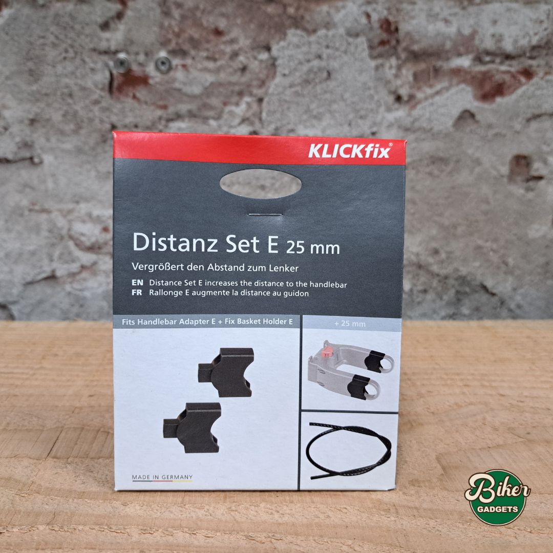 KLICKfix Afstandsset E 25mm - in de verpakking