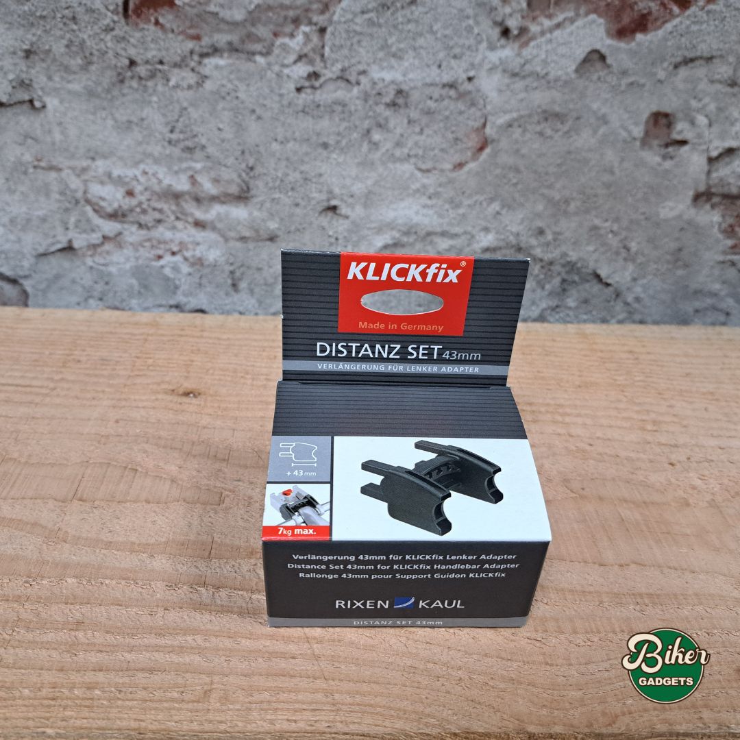KLICKfix Stuuradapter Verlengstuk 43mm - in de verpakking