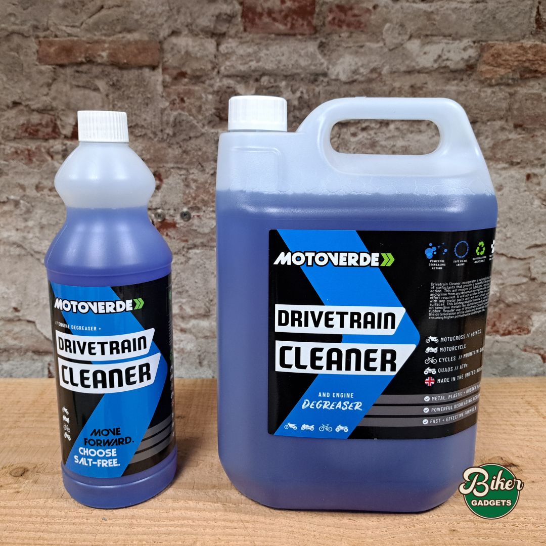 MOTOVERDE Drivetrain Cleaner 1L en 5 liter – in de winkel