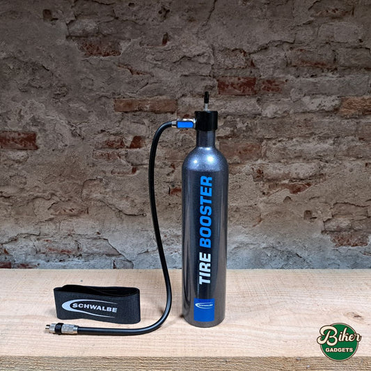 Schwalbe Tire Booster tubeless pomp 0,65 liter zilver/zwart in de winkel