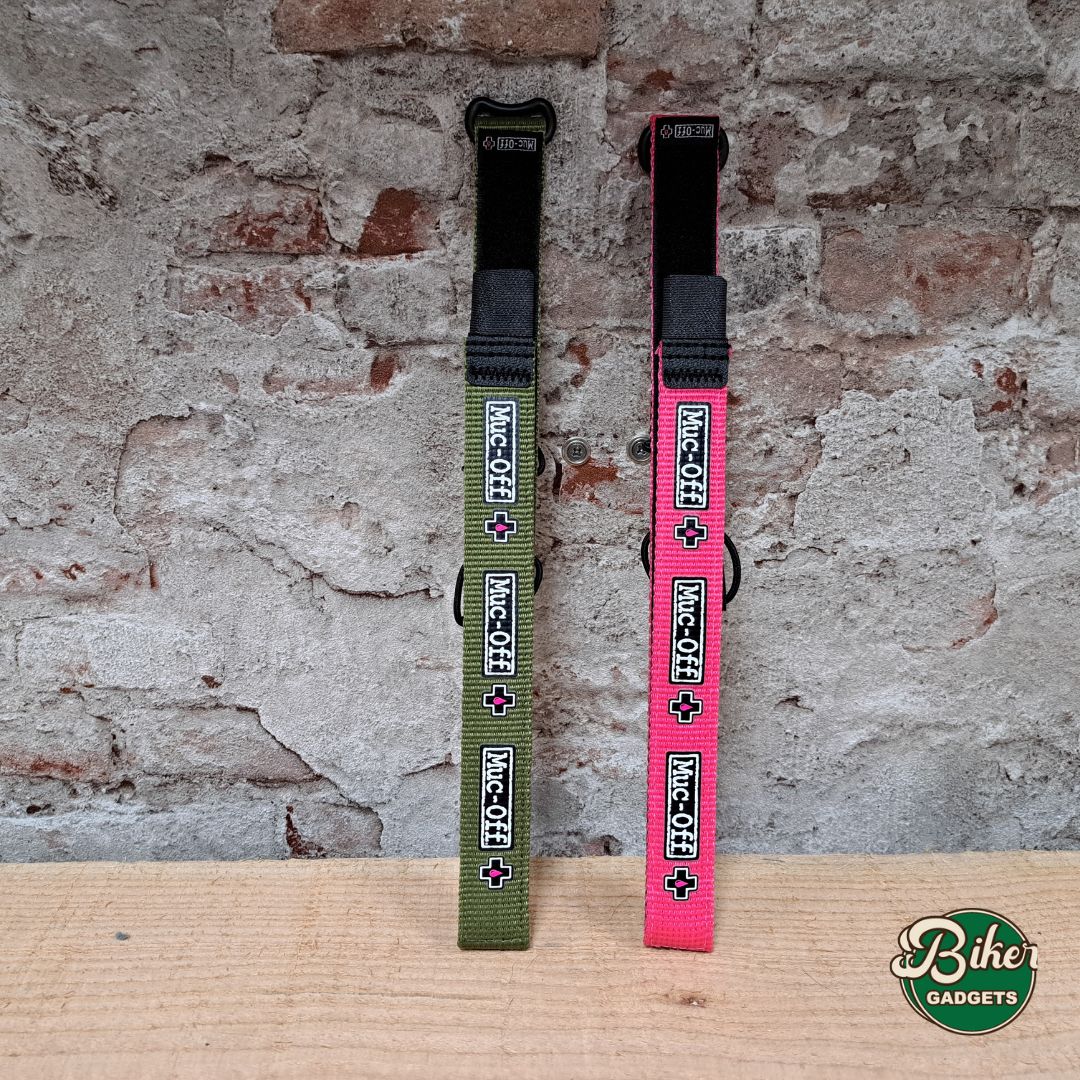 MUC-OFF utility frame strap GROEN EN ROZE