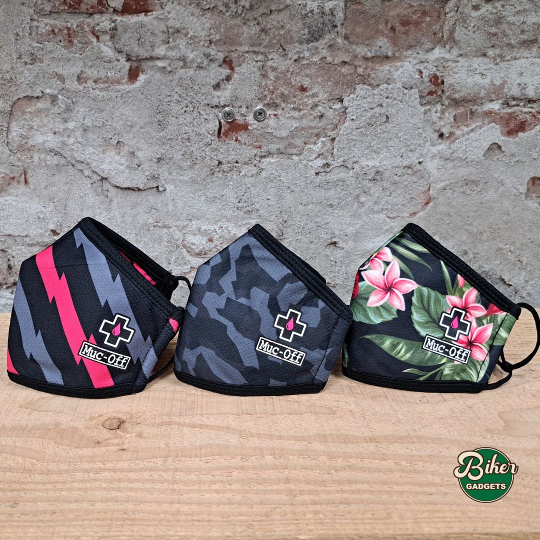 Muc-Off Face Mask - camo, bolt en aloha in de winkel