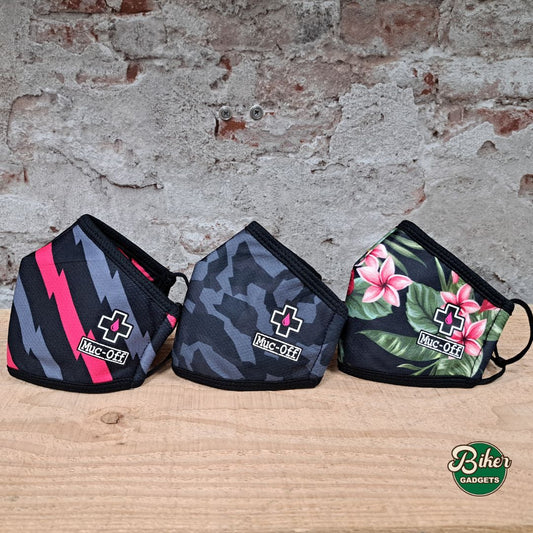 Muc-Off Face Mask - camo, bolt en aloha in de winkel