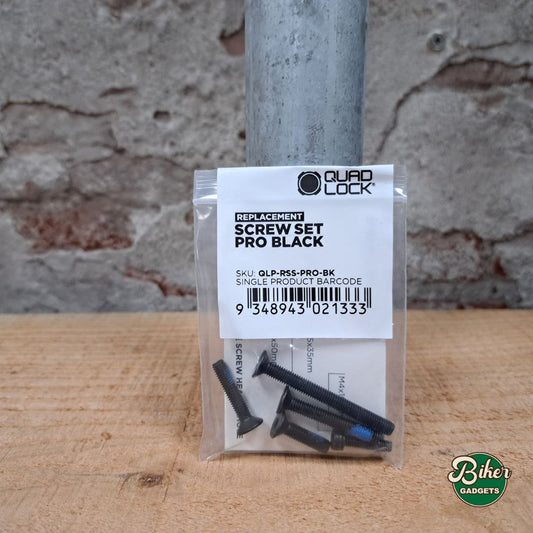 QUAD LOCK replacement screw set pro in de verpakking en in de winkel