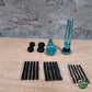 Muc-Off Stealth Tubeless Puncture Plug bar end tool  - alle onderdelen zonder verpakking
