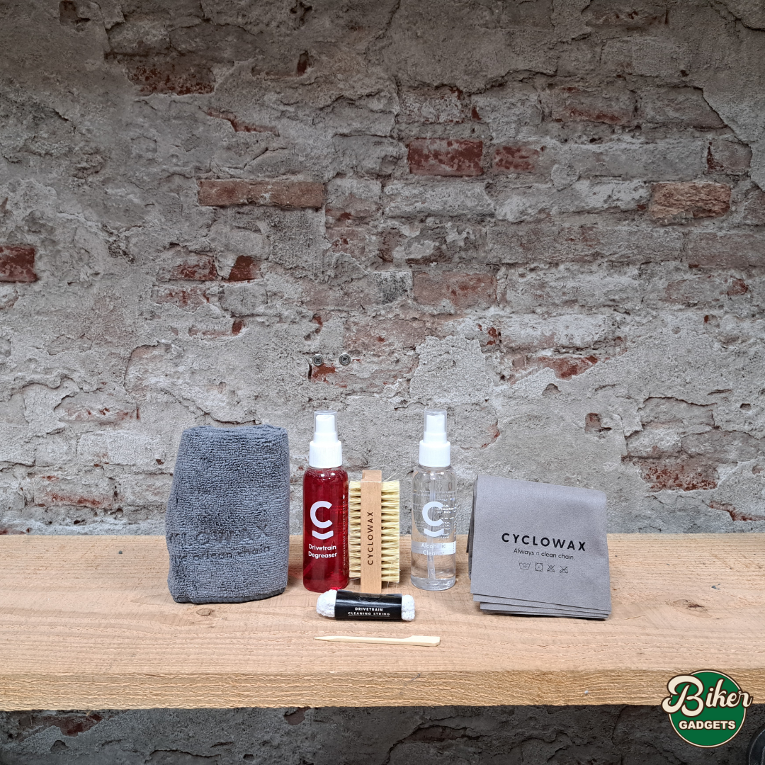 CYCLOWAX Preparation Kit – complete reinigingsset voor aandrijflijn en kettingwax voorbereiding