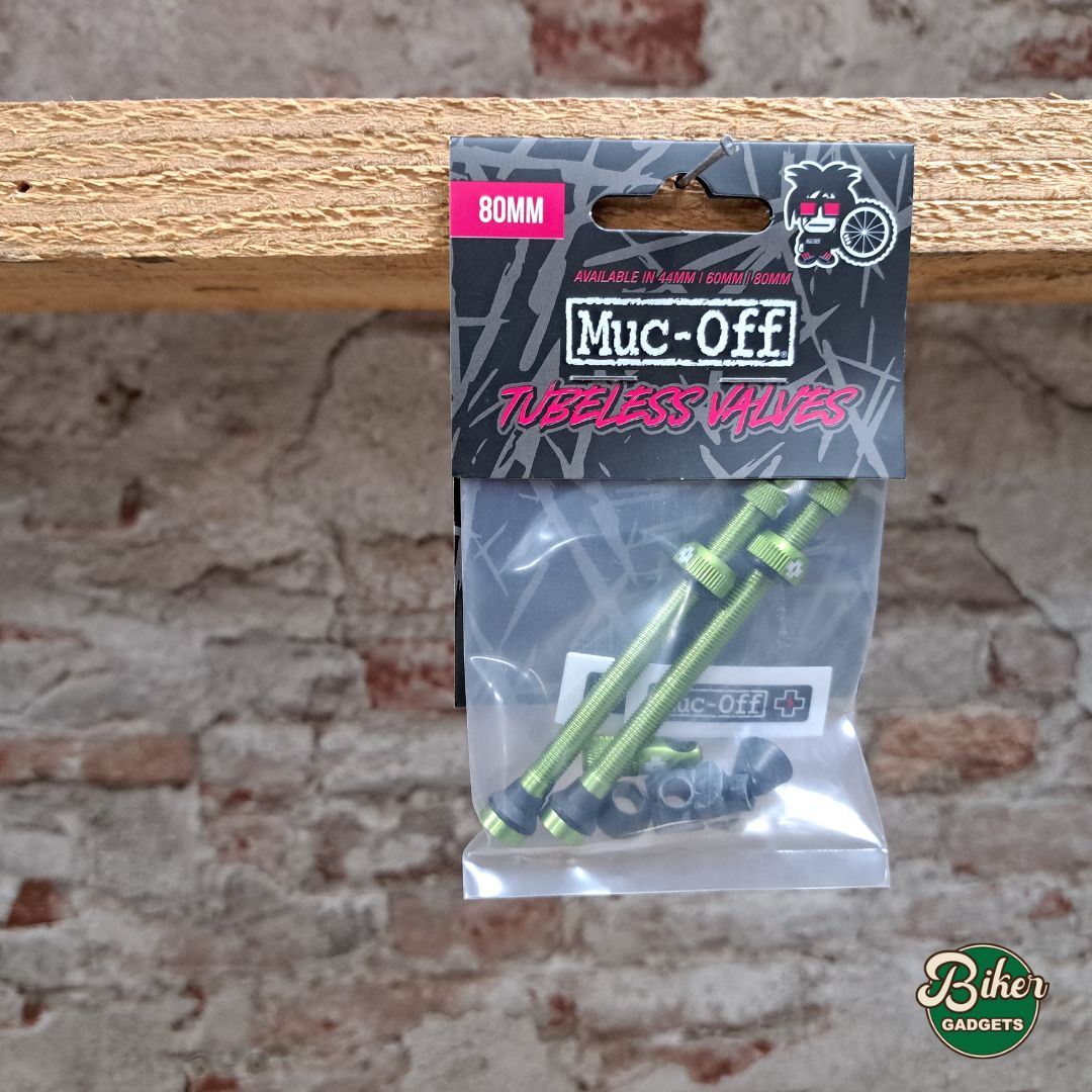 Muc-Off Tubeless Valves V2 in de verpakking