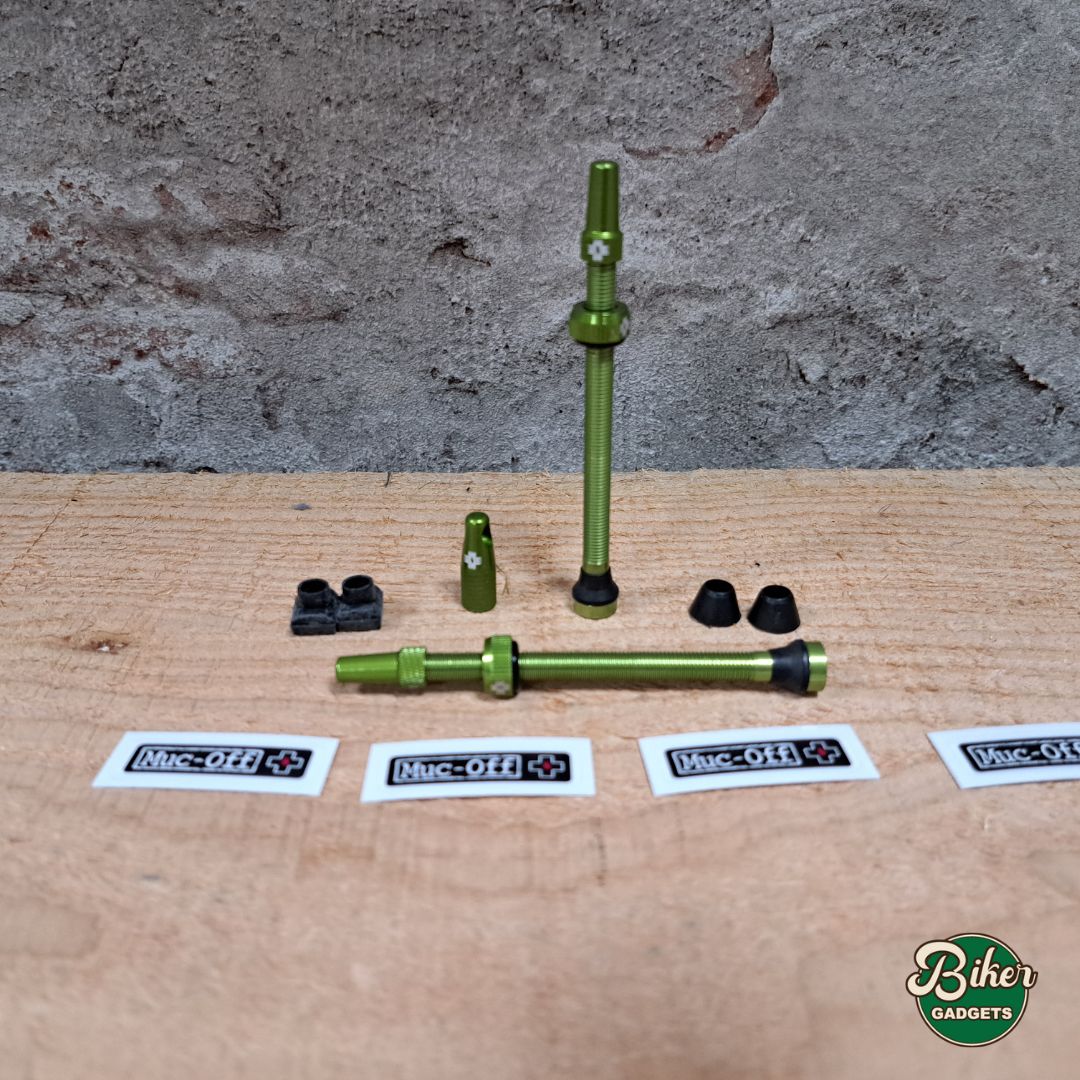 Muc-Off Tubeless Valves V2 de groene  80mm versie