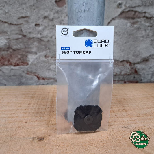 Quad Lock 360™ Top Cap - in de verpakking en in de winkel