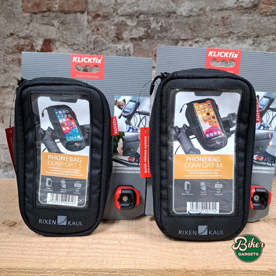 KLICKfix Phonebag Comfort Smartphonetas - in de verpakking