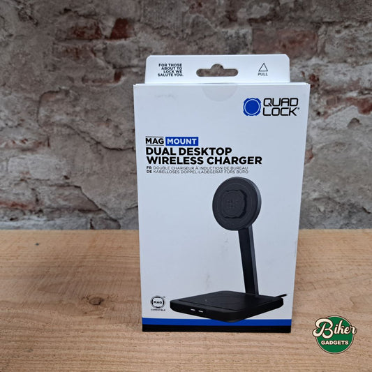 Quad Lock MAG Dual Desktop Wireless Charger