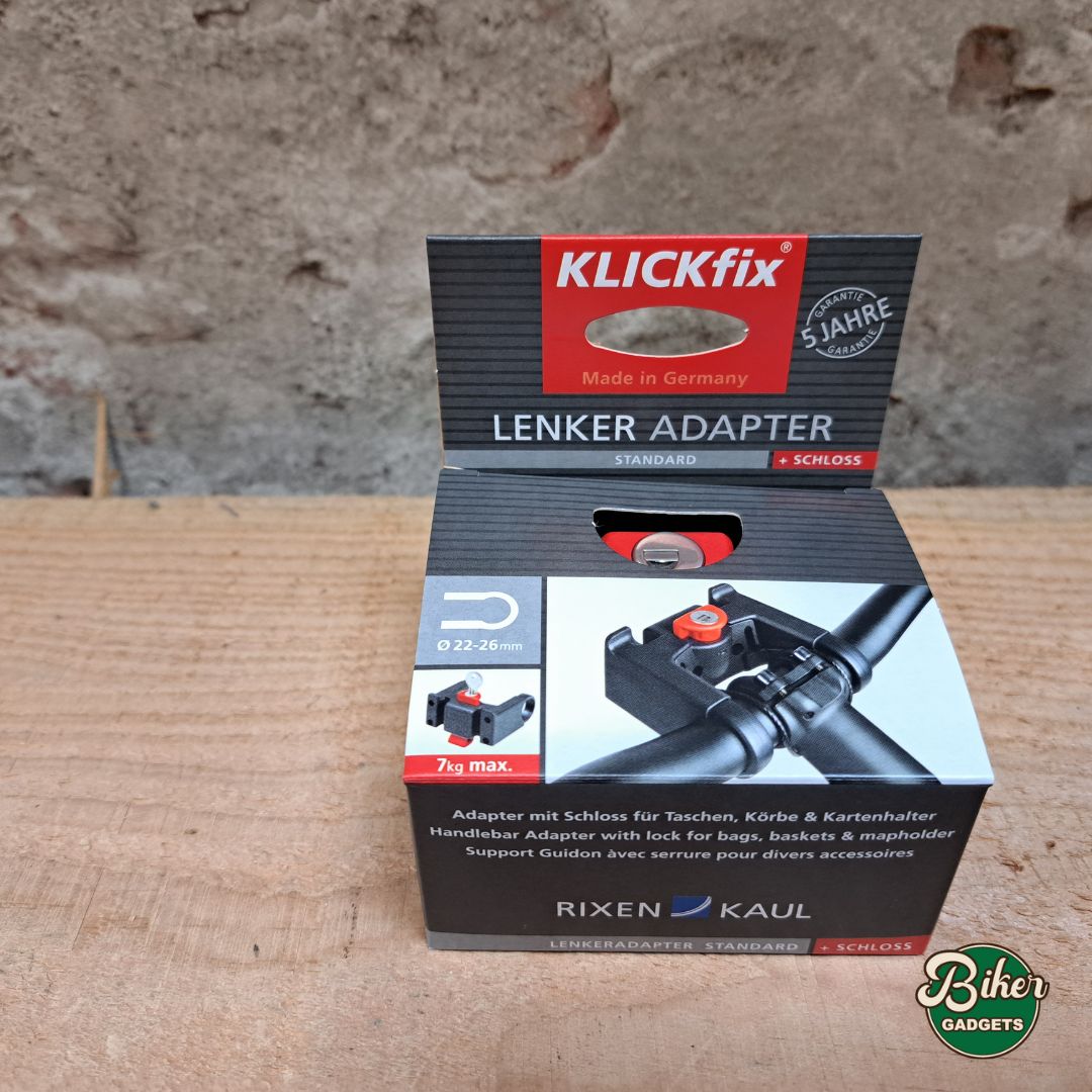  KLICKfix cc-100 Stuuradapter met Slot - in de verpakking