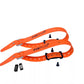 FIXPLUS Gear Tightener en TPU straps set  oranje/zwart 