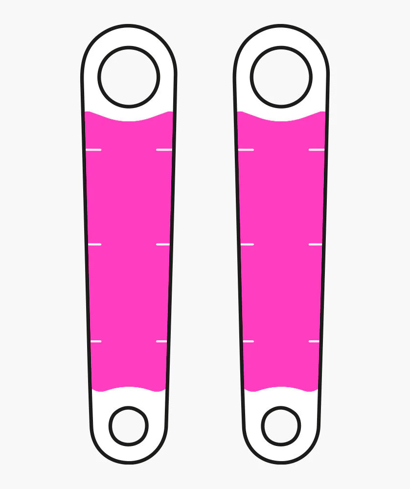 Crank Protection Kit - montage plek