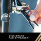 Schijfremblok spreider functie Nutcracker fietsgereedschap