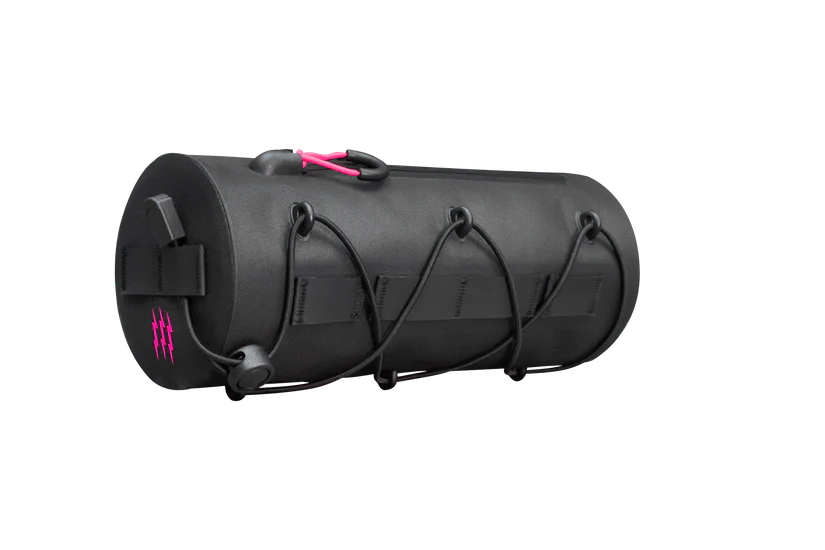 Binnenkant Muc-Off Explorer Bar Bag met gaasnet en ritsvak