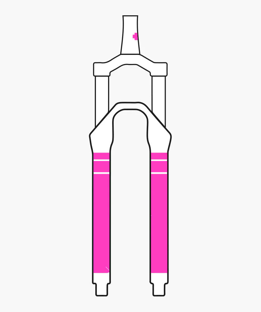  MUC-OFF Fork Protection Kit - plek van montage