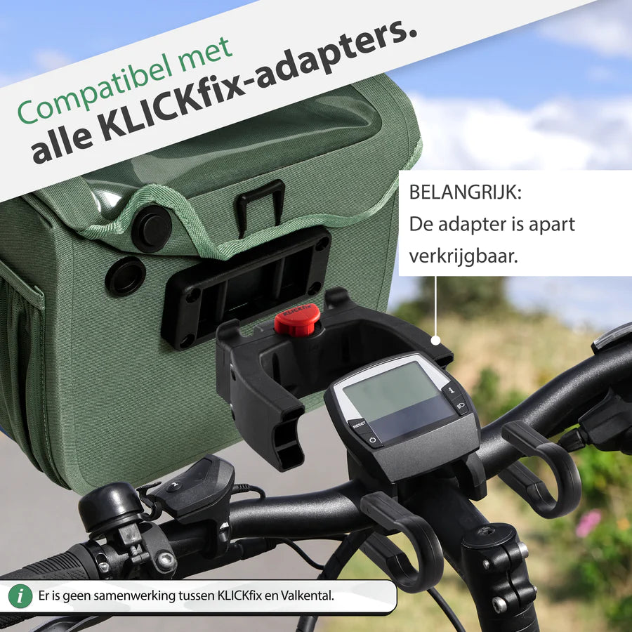 VALKENTAL FRONTPACK gereed voor KLICKFIX