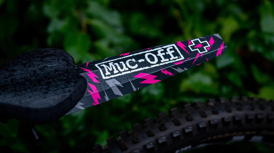 Muc-Off Rear Ride Guard - de bolt gemonteerd op een mtb