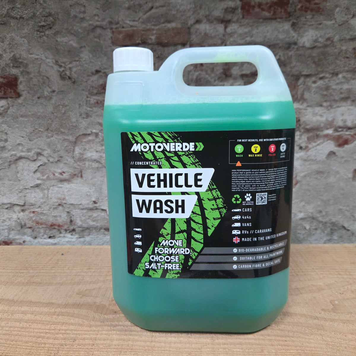 MOTOVERDE Vehicle Wash Concentrated - 5l